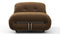 Soriana - Soriana Deep Lounge Chair, Brown Vegan Suede