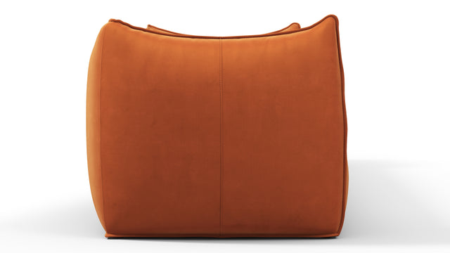 Bambole - Mario Bellini Bambole Three Seater Sofa, Apricot Velvet