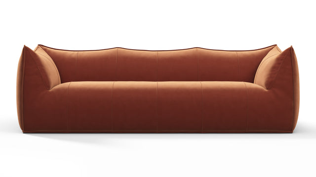 Bambole - Mario Bellini Bambole Three Seater Sofa, Spice Velvet