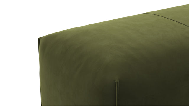 Bambole - Mario Bellini Bambole Ottoman, Thyme Luxe Velvet