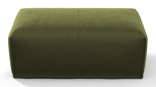 Bambole - Mario Bellini Bambole Ottoman, Thyme Luxe Velvet