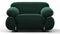 Sesann - Sesann Lounge Chair, Deep Pine Velvet