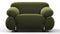 Sesann - Sesann Lounge Chair, Thyme Luxe Velvet