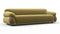 Sesann - Sesann Three Seater Sofa, Olive Gold Velvet