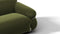 Sesann - Sesann Three Seater Sofa, Thyme Luxe Velvet