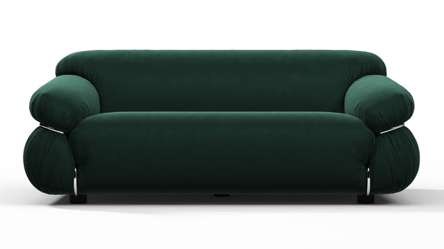 Sesann - Sesann Two Seater Sofa, Deep Pine Velvet