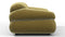 Sesann - Sesann Two Seater Sofa, Olive Gold Velvet