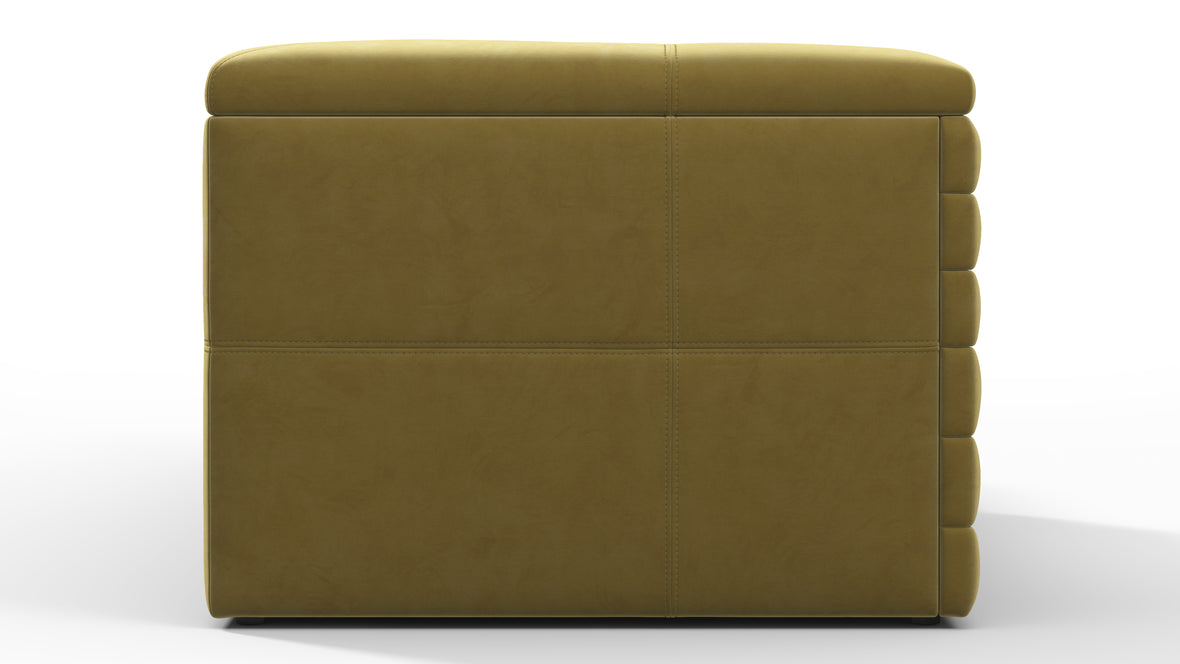 Terrazza - Terrazza Sofa, Left Arm, Olive Gold Velvet