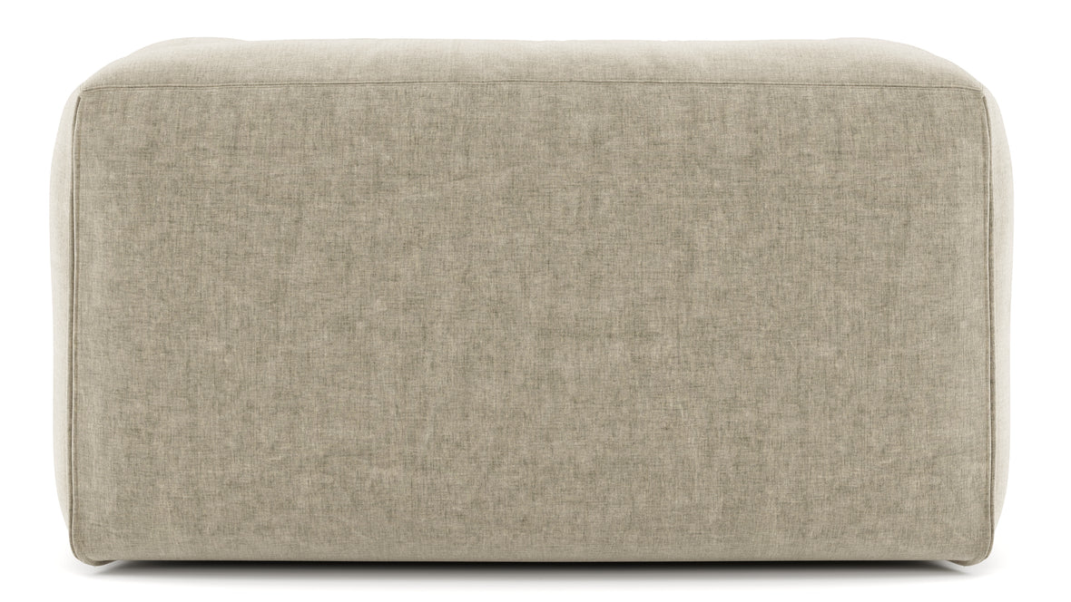 Le Mura - Le Mura Lounge Armchair, Beige Gray Chenille