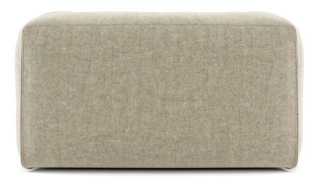 Le Mura - Le Mura Lounge Armchair, Beige Gray Chenille