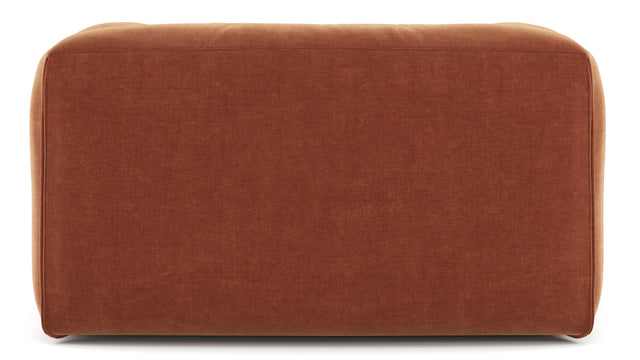 Le Mura - Le Mura Lounge Armchair, Rust Chenille