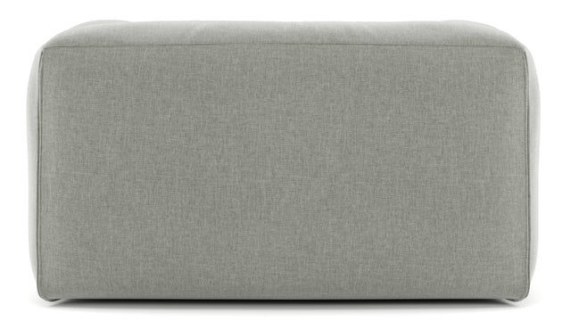 Le Mura - Le Mura Lounge Armchair, Soft Gray Brushed Weave