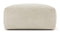 Le Mura - Le Mura Ottoman, Eggshell Vegan Suede