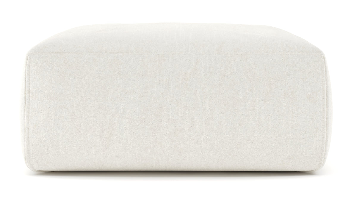 Le Mura - Le Mura Ottoman, Natural Linen