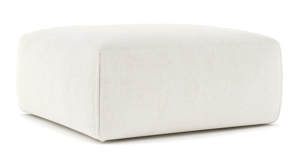 Le Mura - Le Mura Ottoman, Natural Linen