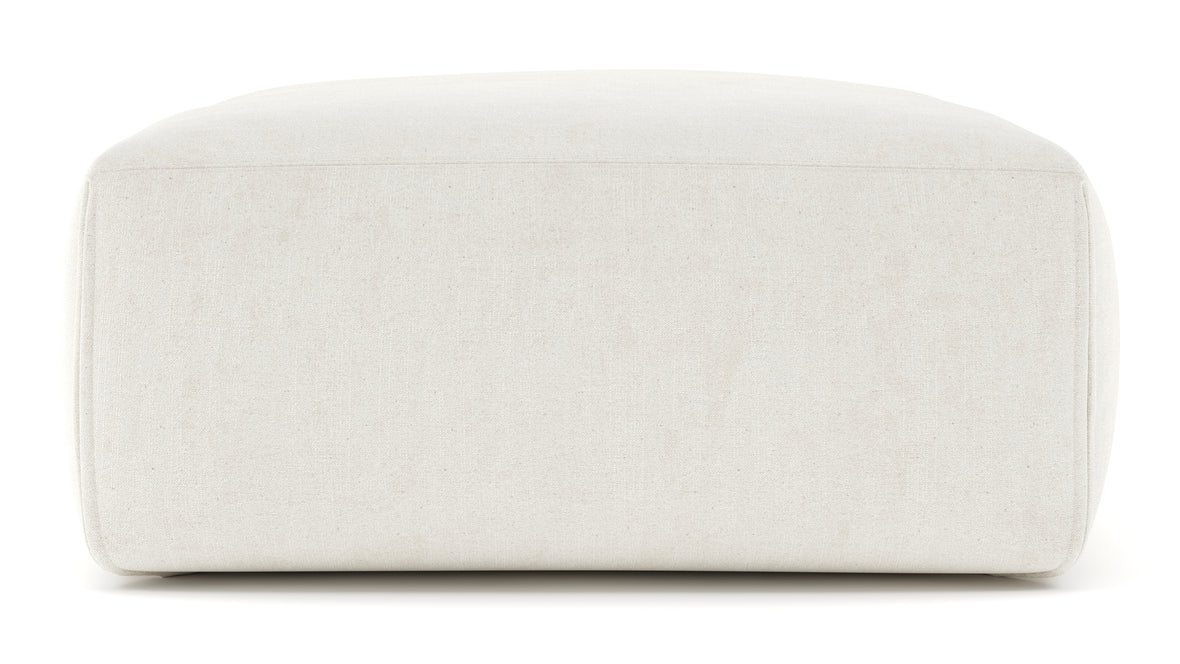 Le Mura - Le Mura Ottoman, Natural Linen