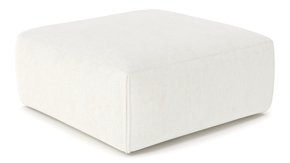 Le Mura - Le Mura Ottoman, Natural Linen