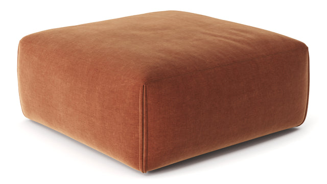 Le Mura - Le Mura Ottoman, Rust Chenille