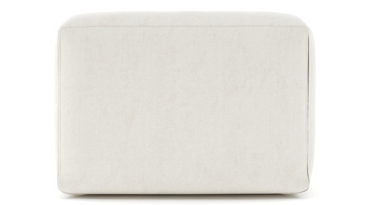 Le Mura - Le Mura Sectional Module, Armless Chair, Natural Linen