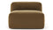 Le Mura - Le Mura Sectional Module, Armless Chair, Old Gold Luxe Velvet