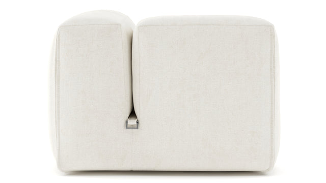 Le Mura - Le Mura Sectional Module, Left Arm, Natural Linen