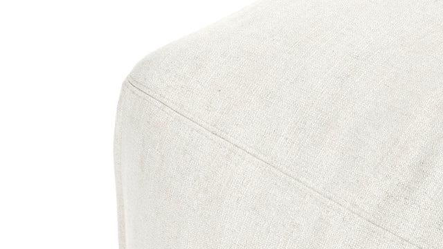 Le Mura - Le Mura Sectional Module, Right Arm, Natural Linen