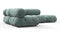 Belia - Belia Sectional, Small Left Corner, Cerulean Chenille