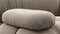 Belia - Belia Three Seater Sofa, Greige Velvet