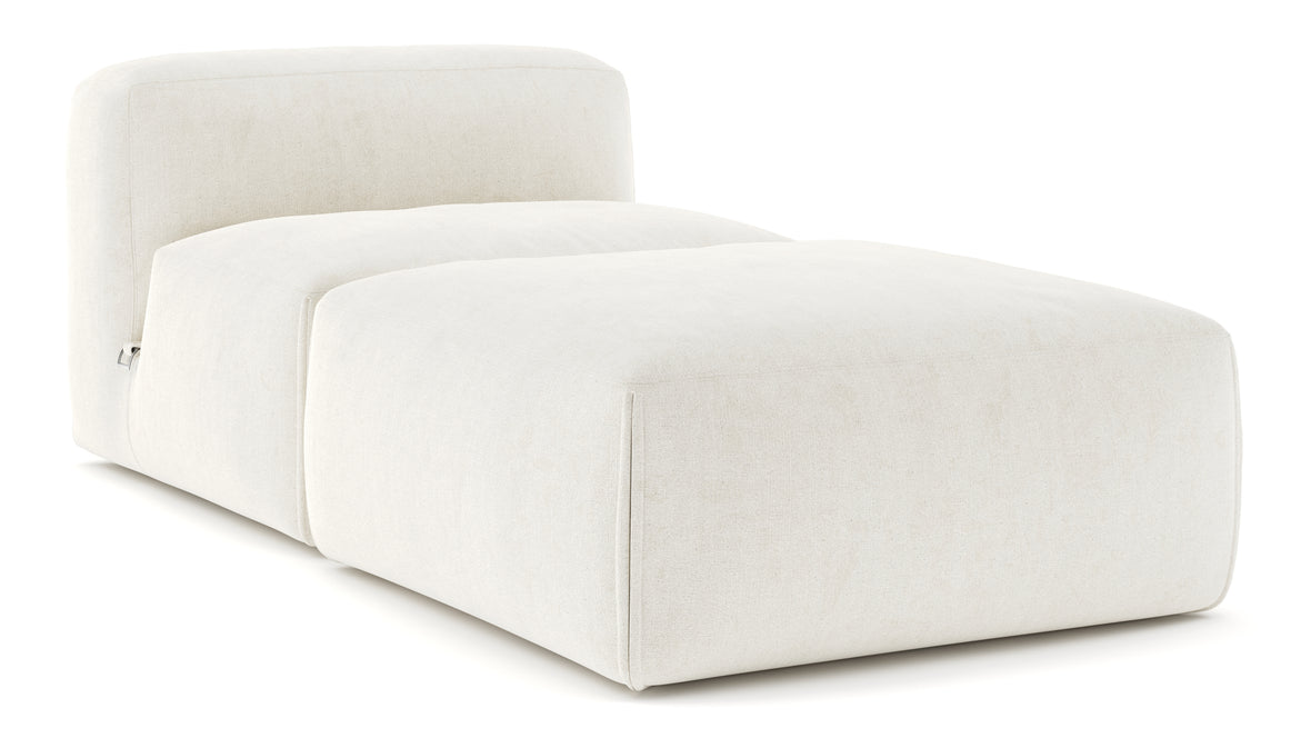 Le Mura - Le Mura Modular Chaise, Natural Linen