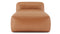 Le Mura - Le Mura Modular Chaise, Tan Vegan Leather