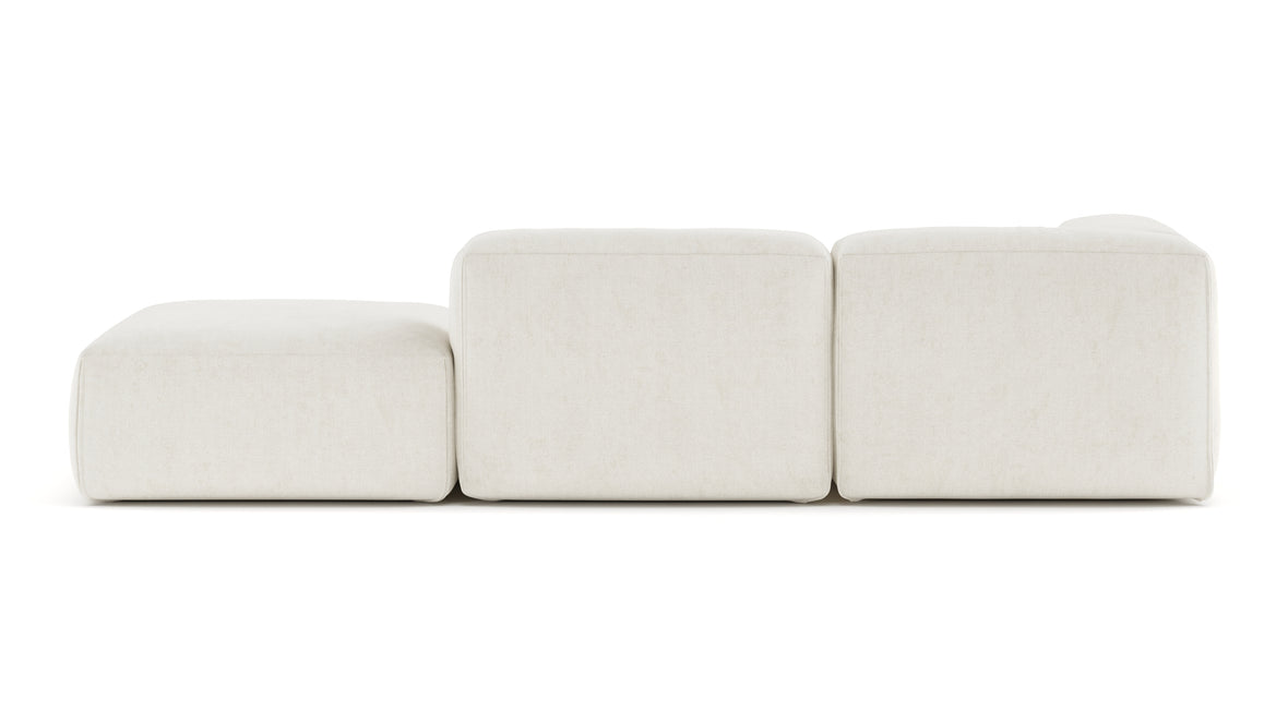 Le Mura - Le Mura Open End Sofa, Right, Natural Linen