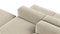 Le Mura - Le Mura Sectional Sofa, Dual Aspect, Right, Beige Gray Chenille