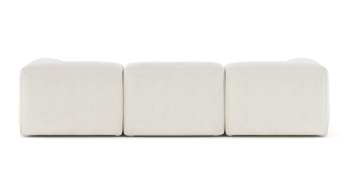 Le Mura - Le Mura Three Seater Sofa, Natural Linen