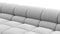 Tufted - Tufted Sectional, Large Right Corner, Light Gray Wool