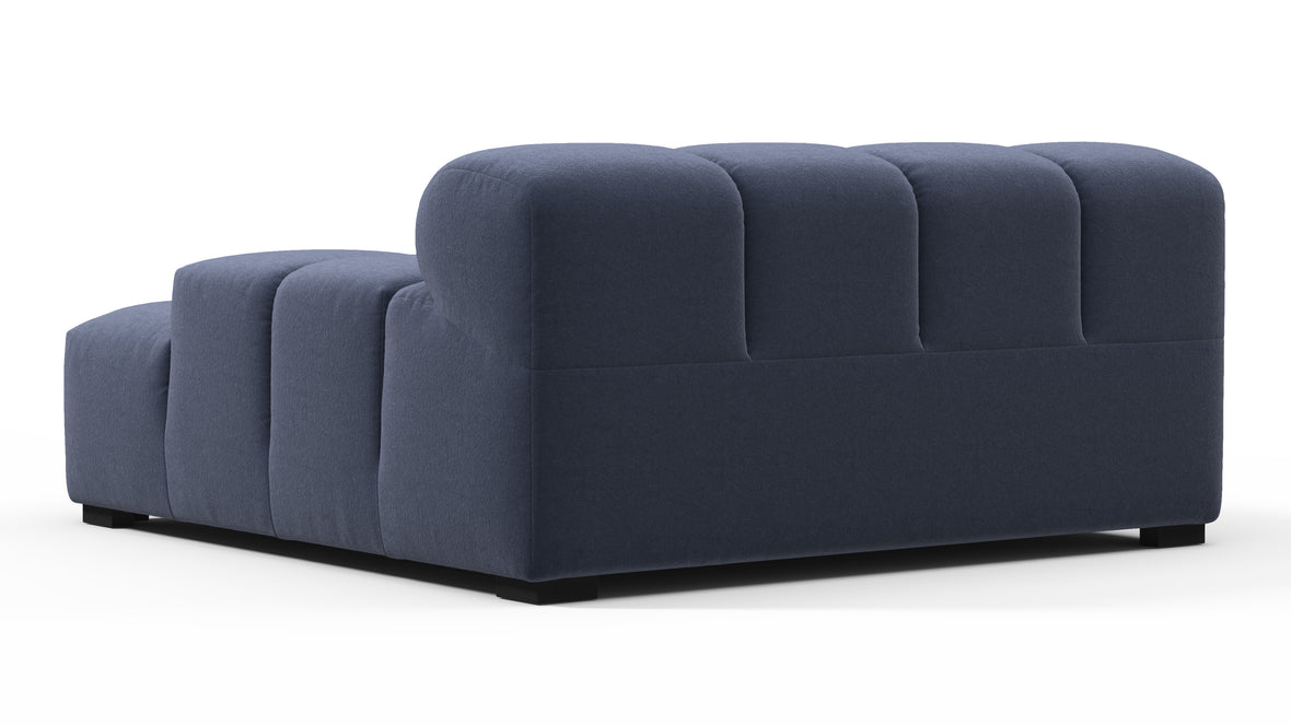 Tufted - Tufted Module, Deep Large Right Arm, Royal Blue Wool