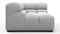 Tufted - Tufted Module, Large Right Corner, Light Gray Wool