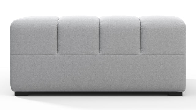 Tufted - Tufted Module, Large Right Corner, Light Gray Wool