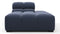 Tufted - Tufted Module, Right Chaise, Armless, Royal Blue Wool