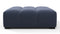 Tufty - Tufty Ottoman, Royal Blue Wool