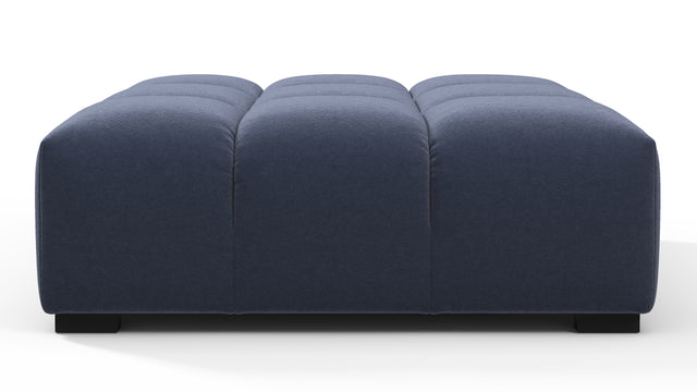 Tufty - Tufty Ottoman, Royal Blue Wool