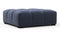 Tufted - Tufted Ottoman, Royal Blue Wool