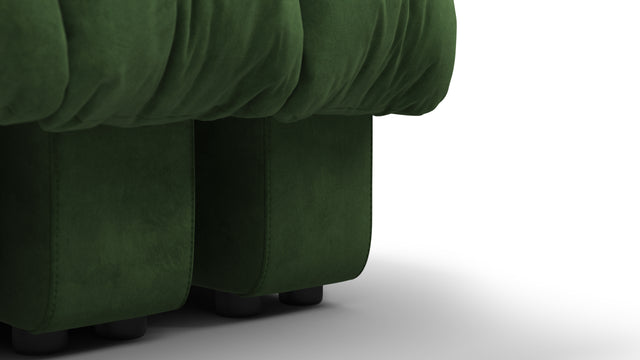 DS 600 - DS 600 Ottoman, Tarragon Vegan Suede