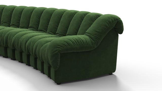 DS 600 - DS 600 Sectional, Combination 1, Right Arm, Tarragon Vegan Suede