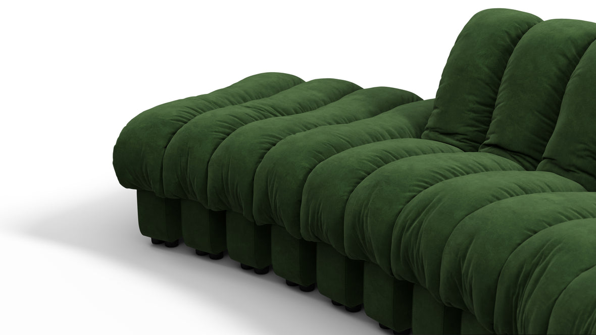 DS 600 - DS 600 Sectional, Combination 1, Right Arm, Tarragon Vegan Suede