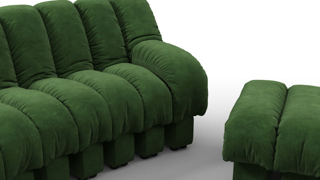 DS 600 - DS 600 Sectional, Combination 2, Right Arm, Tarragon Vegan Suede