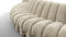 DS 600 - DS 600 Curved Sectional, Eggshell Vegan Suede