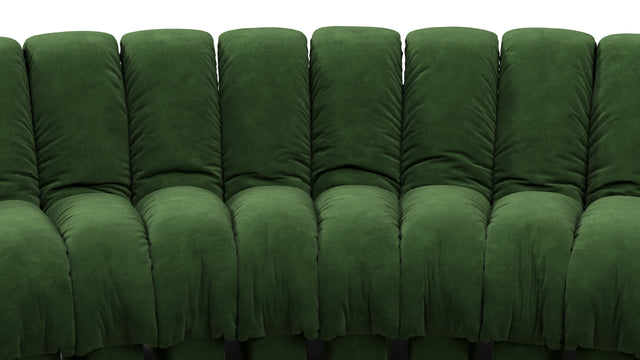 DS 600 - DS 600 Large Open End Sofa, Tarragon Vegan Suede