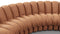 DS 600 - DS 600 Large Sectional, U Shape, Tan Vegan Leather