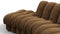 DS 600 - DS 600 Small Open End Sofa, Left, Brown Vegan Suede