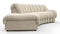 DS 600 - DS 600 Small Open End Sofa, Left, Eggshell Vegan Suede